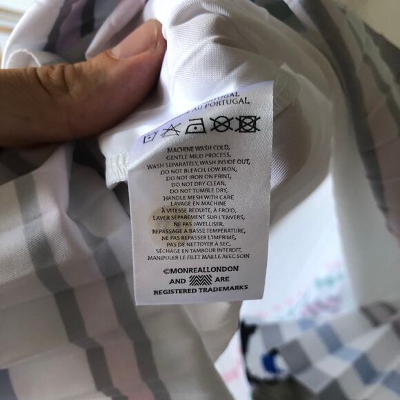 RARE Monreal London Tennis Dress, sz XS NWOT's $445 White blie - Picture 13 of 15